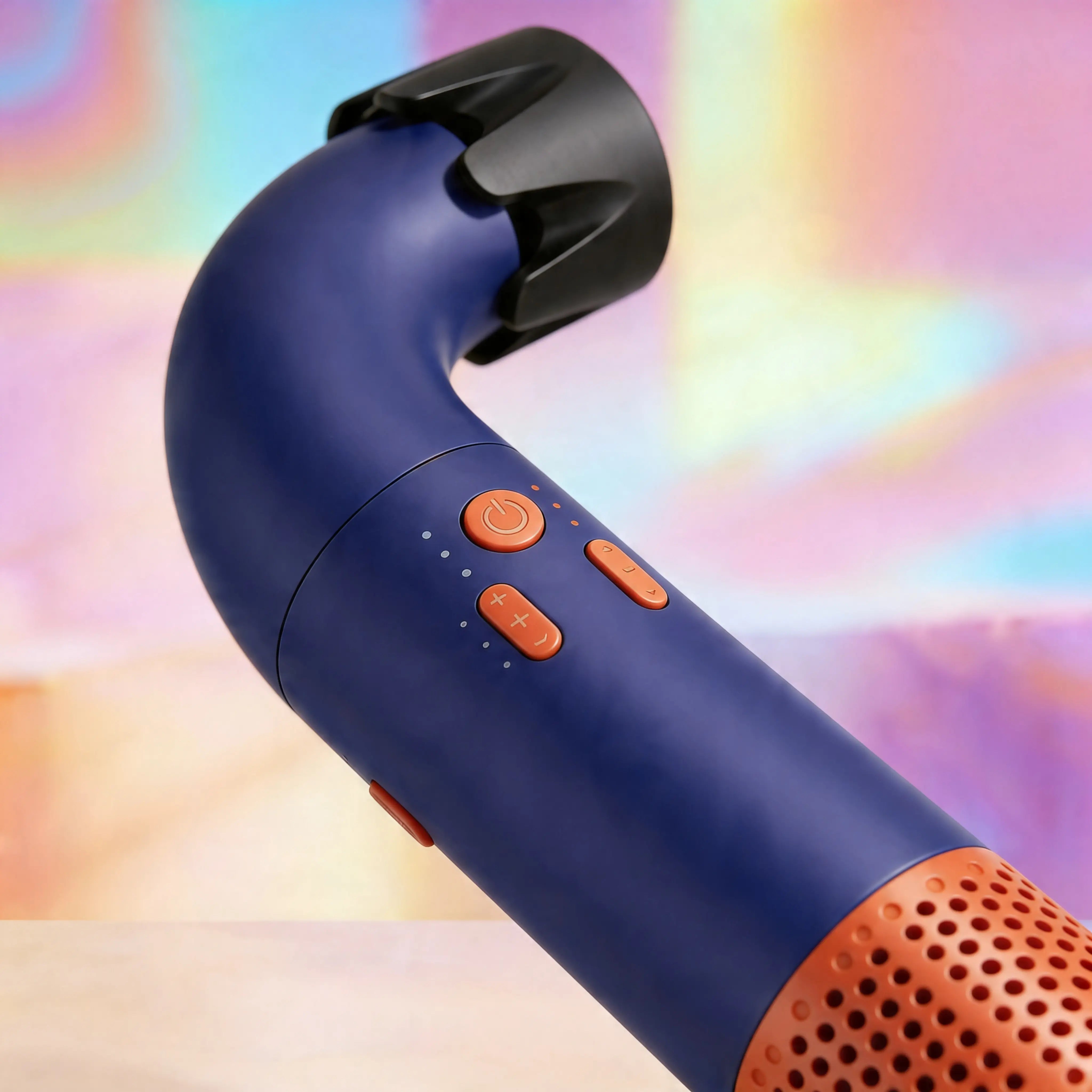 Asciugacapelli Ionico Senza Pale - Tecnologia Vortex Air, Silenzioso, Anti Crespo, Bocchetta Magnetica Uè Shop